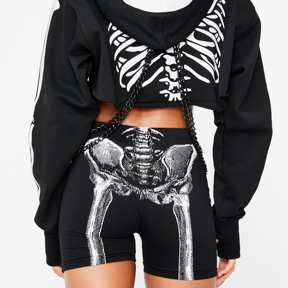 Dolls Skill Skeleton Shorts☠️